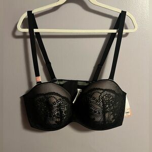 Black Lace Underwire Bra